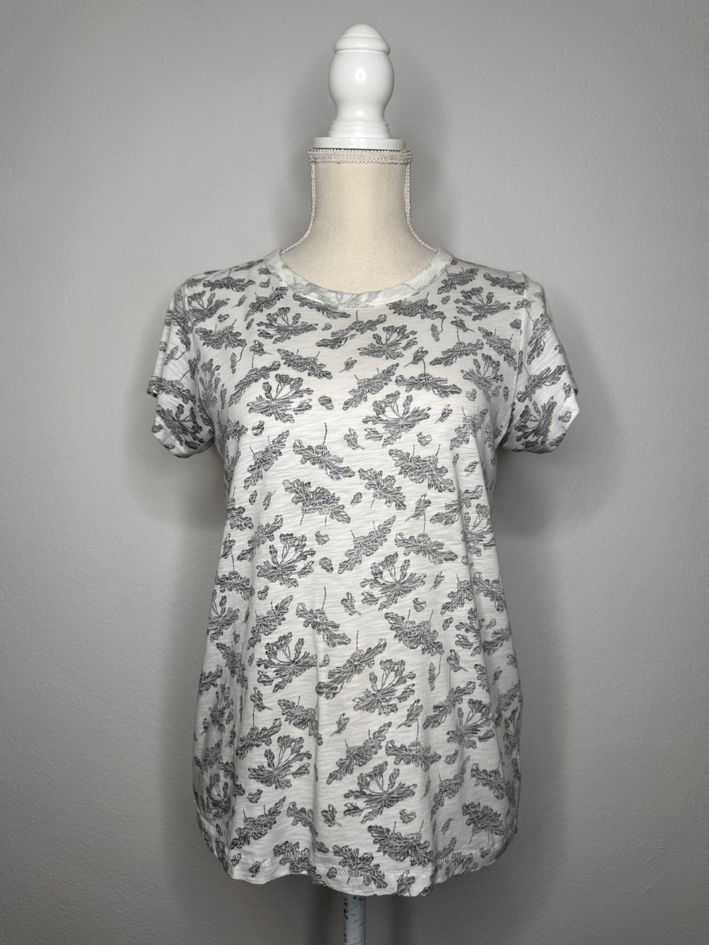 rag & bone All Over Floral Print Tee